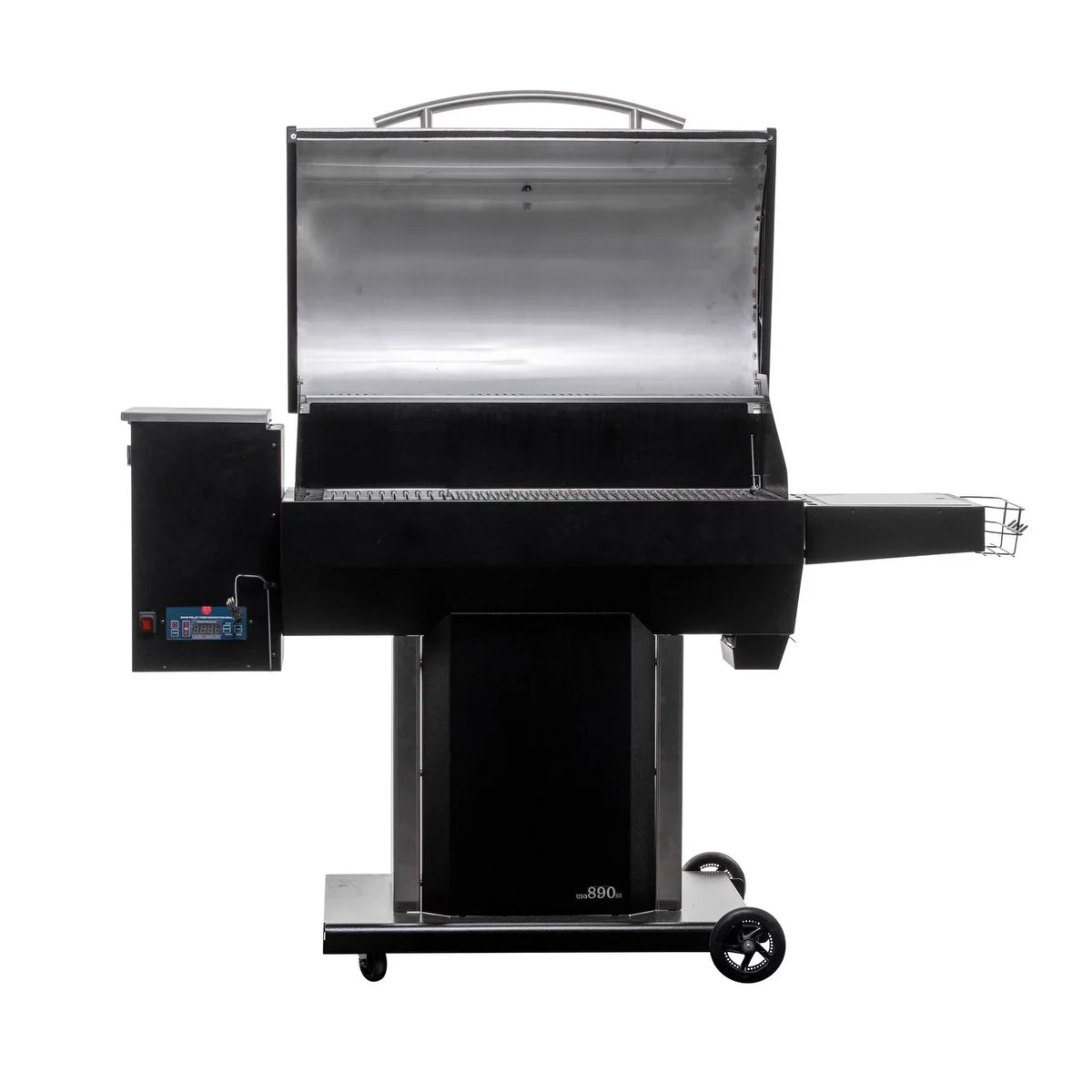 Grills  890 sq in. Stainless Steel Wood Pellet Grill & Smoker