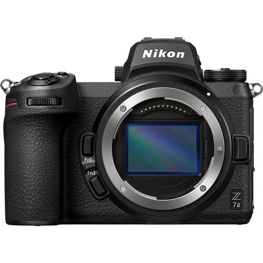 Nikon Z7  Mirrorless Camera with  Z 24-70mm f/4 S Lens + SanDisk 32GB Card + Case + Telephoto + Tripod + ZeeTech Accessory Bundle